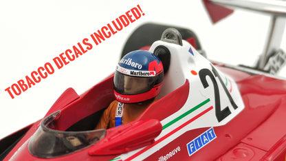 Model Car Group Ferrari 312 T3 Gilles Villeneuve Canadian GP 1977 F1 1/18 MCG18623F