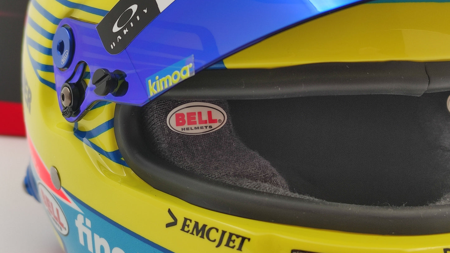 Bell Mini Helmet Fernando Alonso Aston Martin F1 2023 1/2 4100224