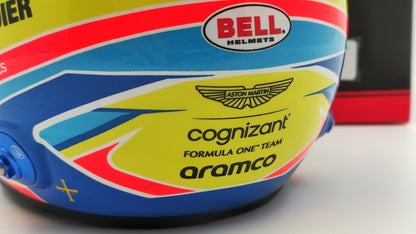 Bell Mini Helmet Fernando Alonso Aston Martin F1 2023 1/2 4100224