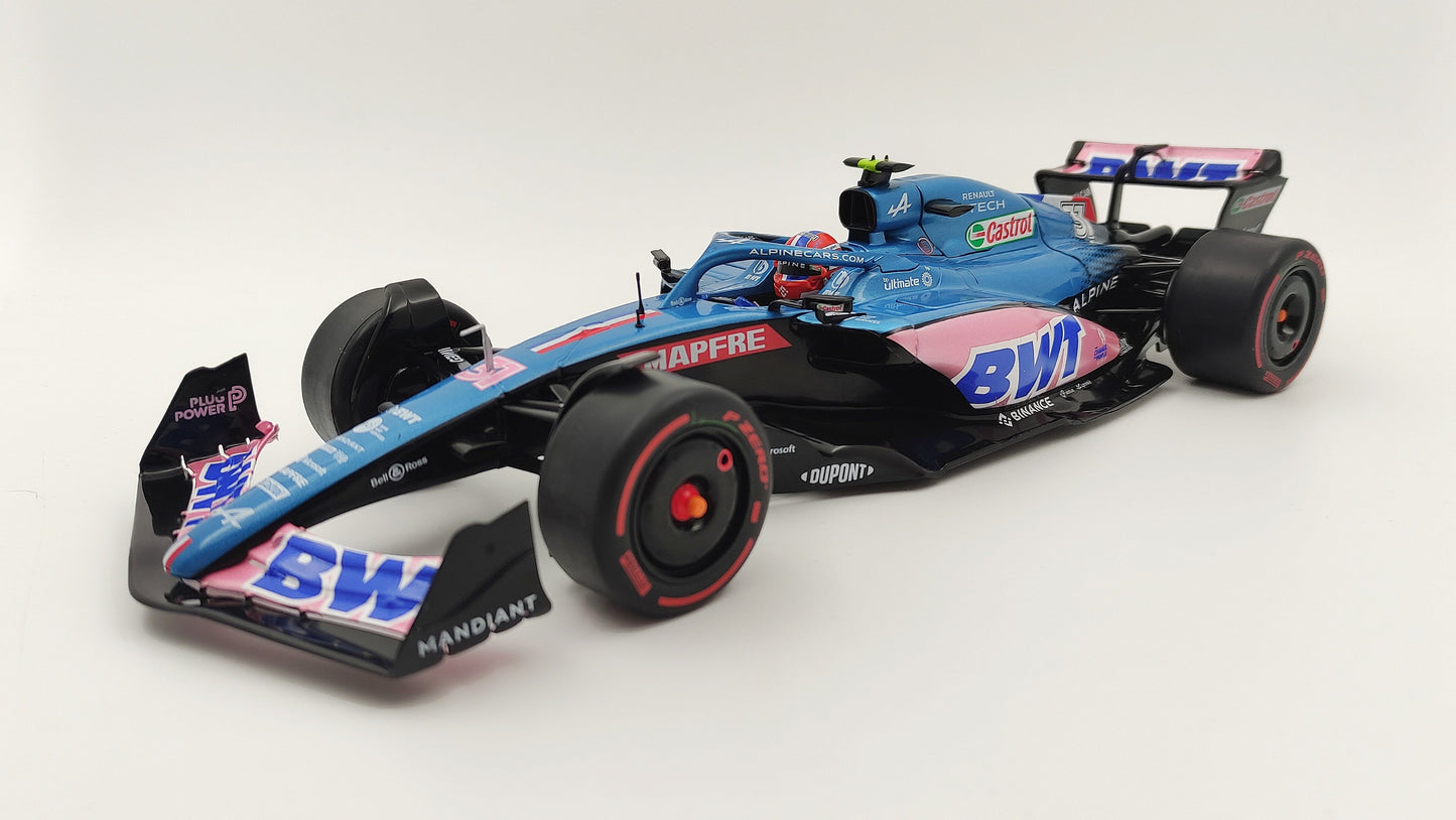 Solido Alpine F1 A522 Renault Esteban Ocon 2022 Australian GP 1/18 S1808804