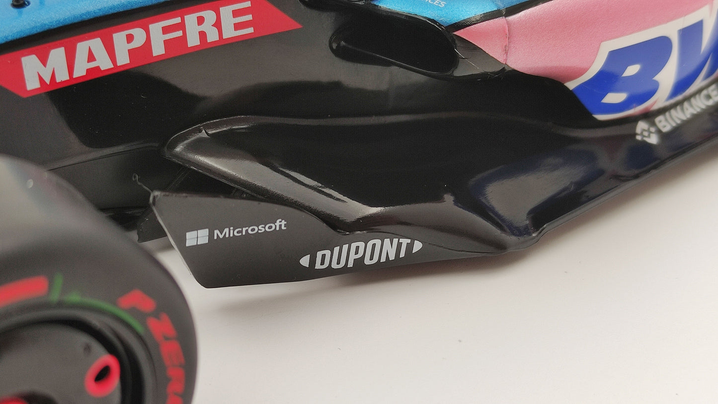 Solido Alpine F1 A522 Renault Esteban Ocon 2022 Australian GP 1/18 S1808804