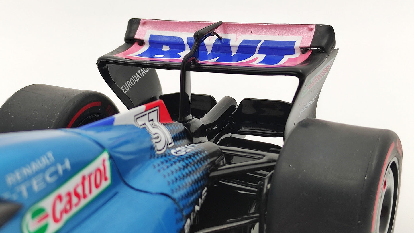 Solido Alpine F1 A522 Renault Esteban Ocon 2022 Australian GP 1/18 S1808804