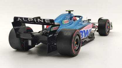 Solido Alpine F1 A522 Renault Esteban Ocon 2022 Australian GP 1/18 S1808804