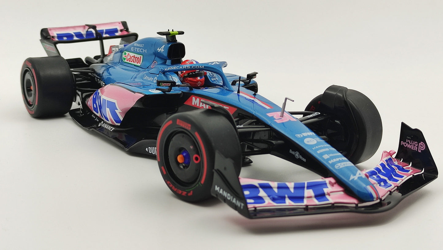 Solido Alpine F1 A522 Renault Esteban Ocon 2022 Australian GP 1/18 S1808804