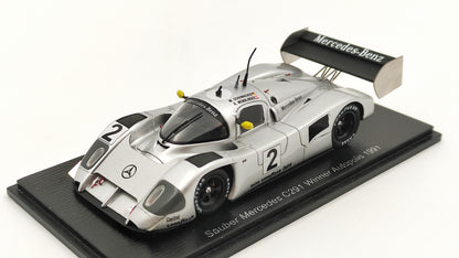 Spark Sauber Mercedes C291 Schumacher/Wendlinger Winner Autopolis 1991 1/43 S8187