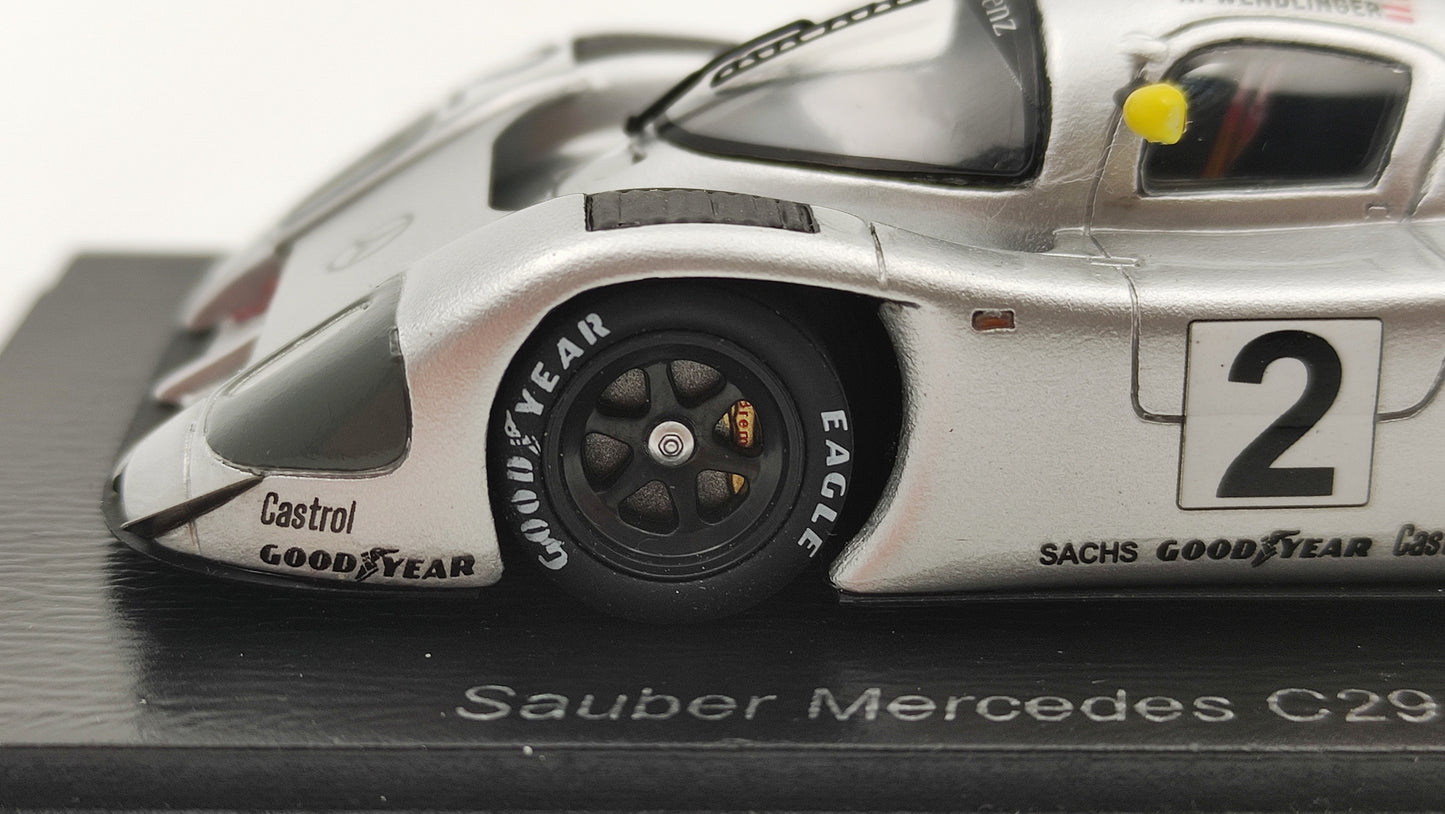 Spark Sauber Mercedes C291 Schumacher/Wendlinger Winner Autopolis 1991 1/43 S8187