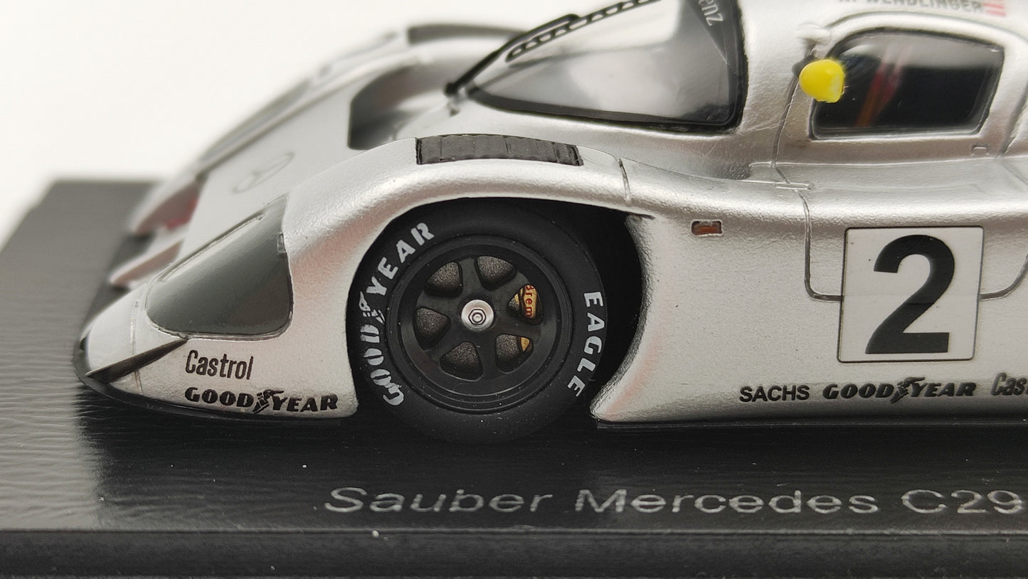 Spark Sauber Mercedes C291 Schumacher/Wendlinger Winner Autopolis 1991 1/43 S8187