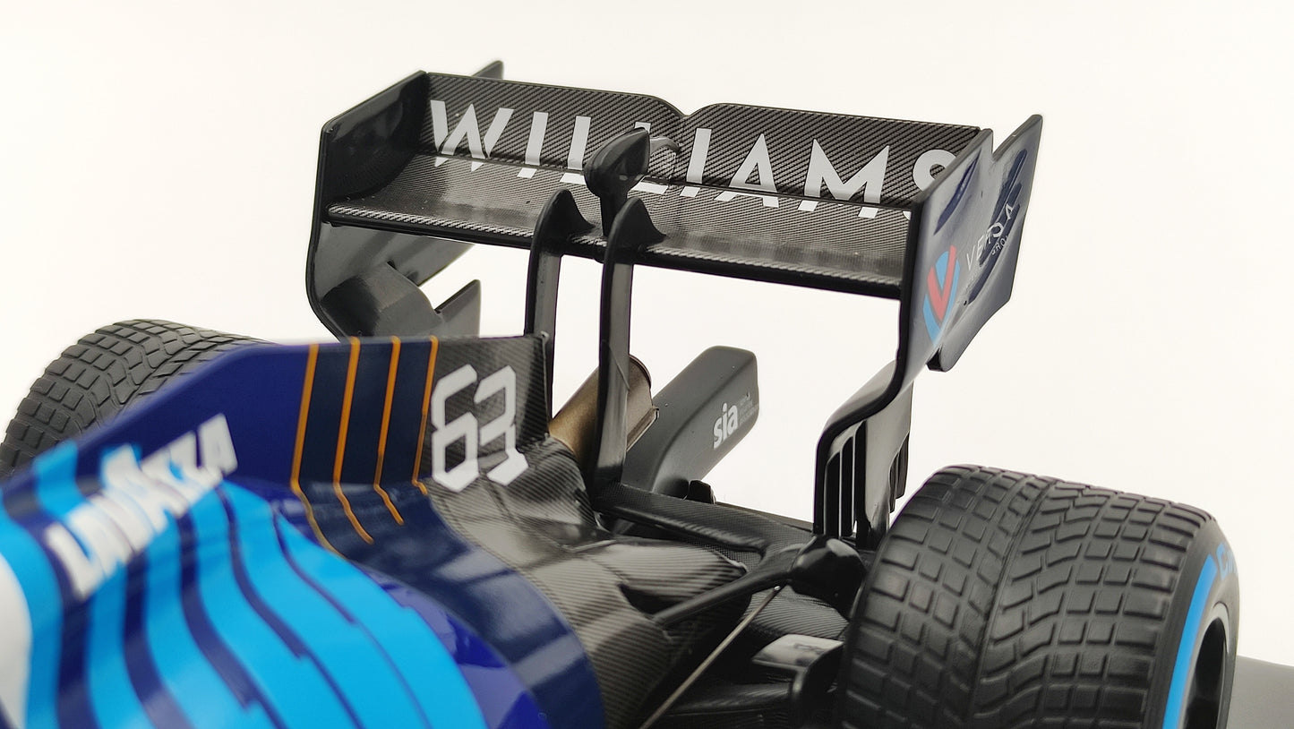 Minichamps Williams Racing FW43B George Russell 2nd Belgian GP 1/18 117211363