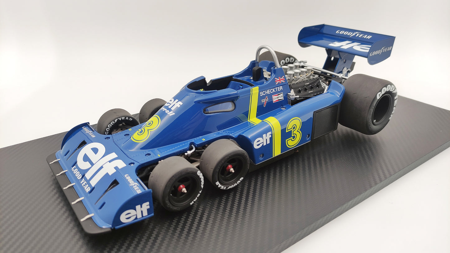 TSM Tyrrell Ford P34 Jody Scheckter Swedish GP 1976 Winner 1/12 TSM120006