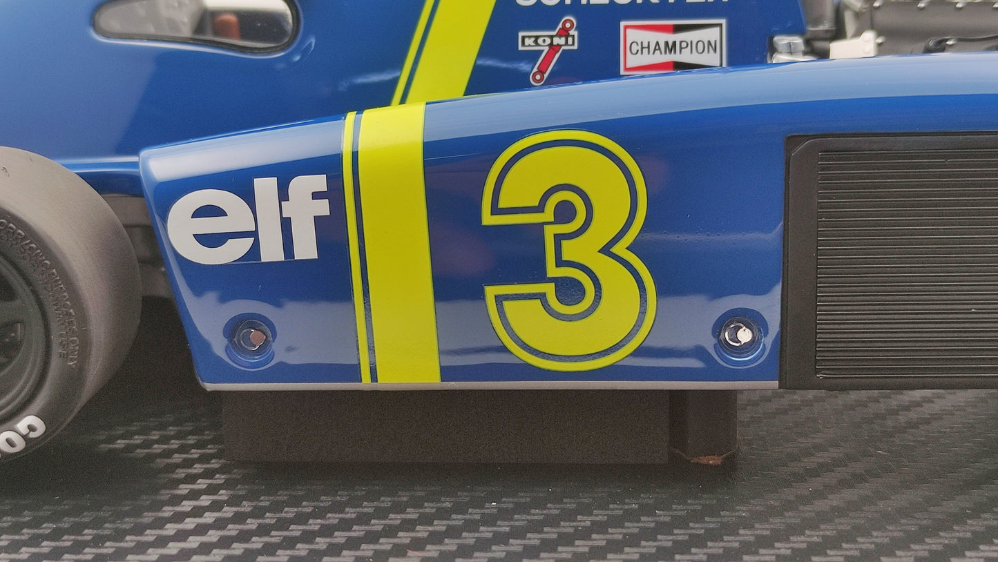 TSM Tyrrell Ford P34 Jody Scheckter Swedish GP 1976 Winner 1/12 TSM120006