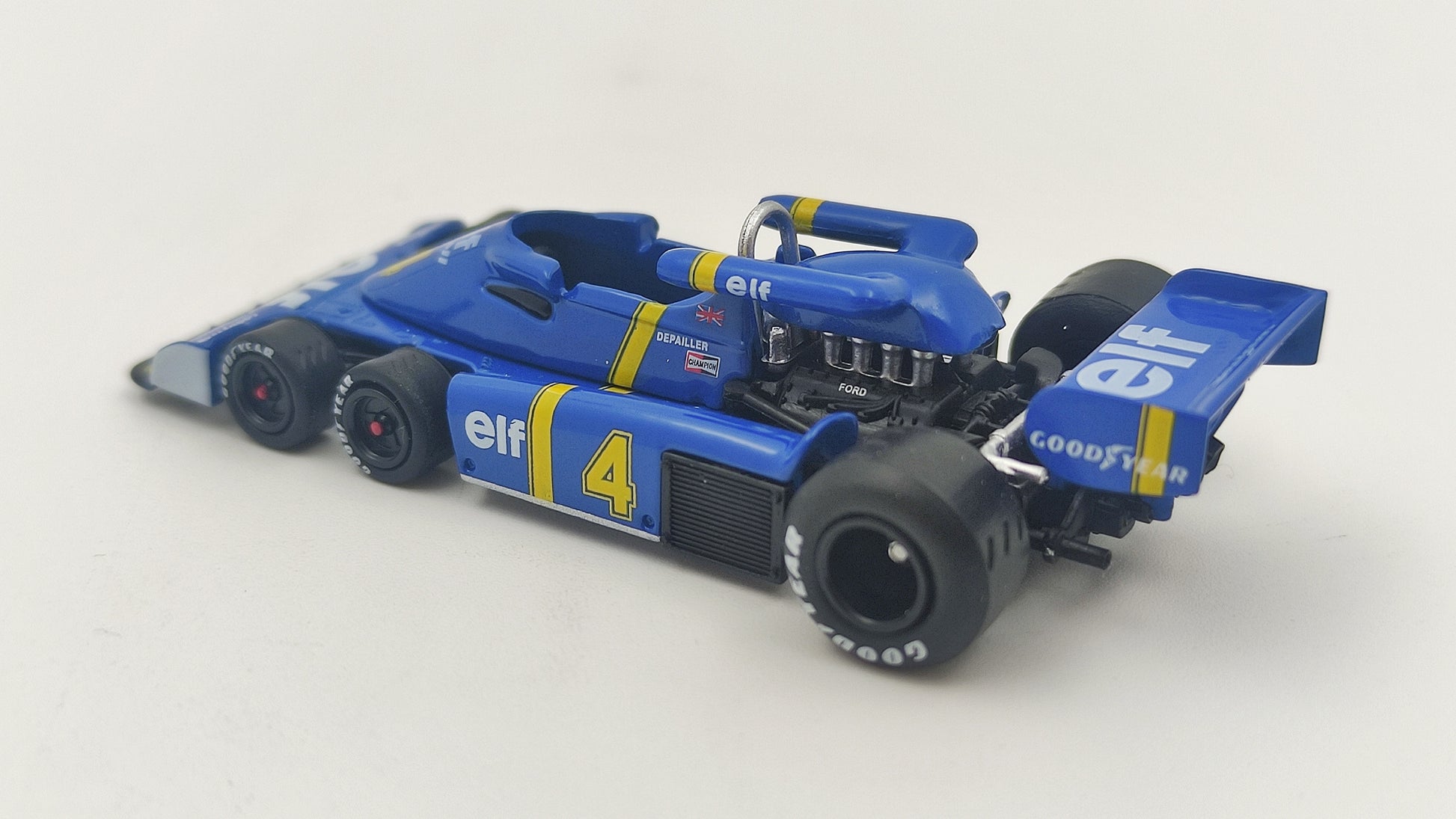 My 1/20th Tyrrell P34, complete with a boss-eyed Patrick Depailler My 1/20th Tyrrell P34, complete with a boss-eyed Patrick Depailler