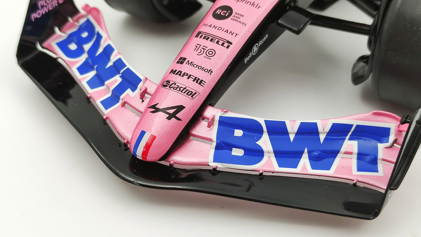 Solido Alpine F1 A522 Renault Fernando Alonso 2022 Bahrain GP 1/18 S1808801