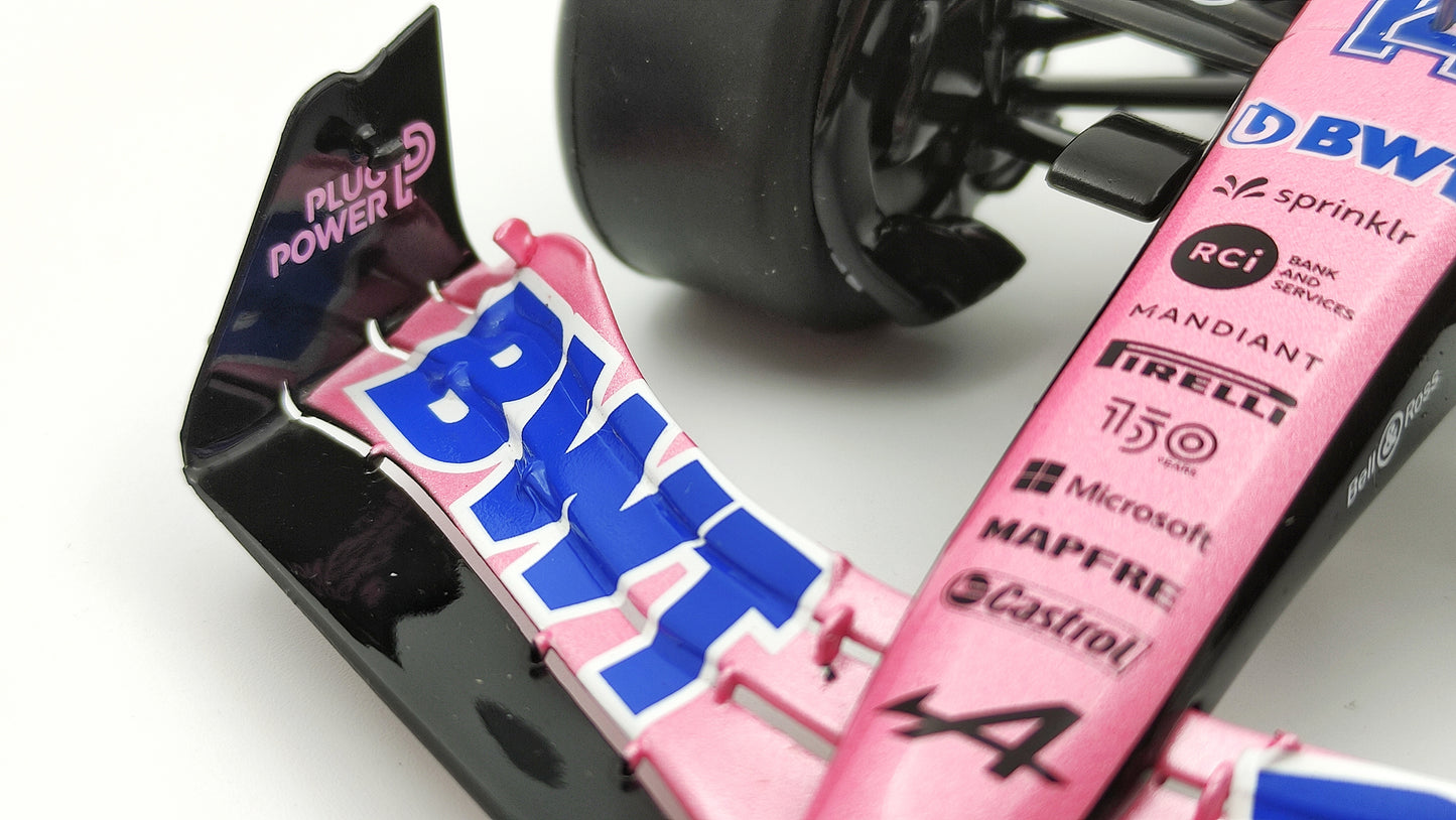 Solido Alpine F1 A522 Renault Fernando Alonso 2022 Bahrain GP 1/18 S1808801