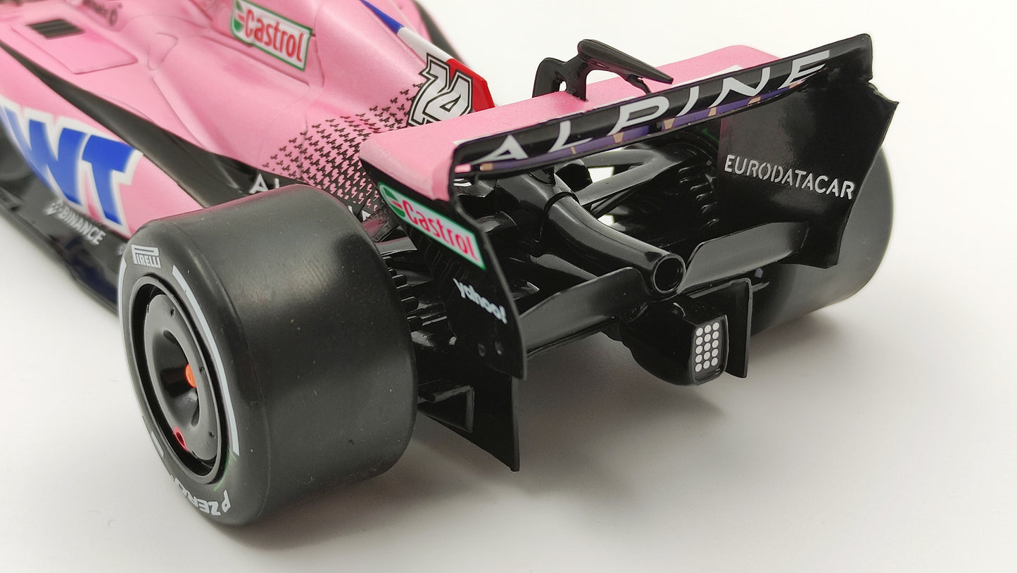 Solido Alpine F1 A522 Renault Fernando Alonso 2022 Bahrain GP 1/18 S1808801