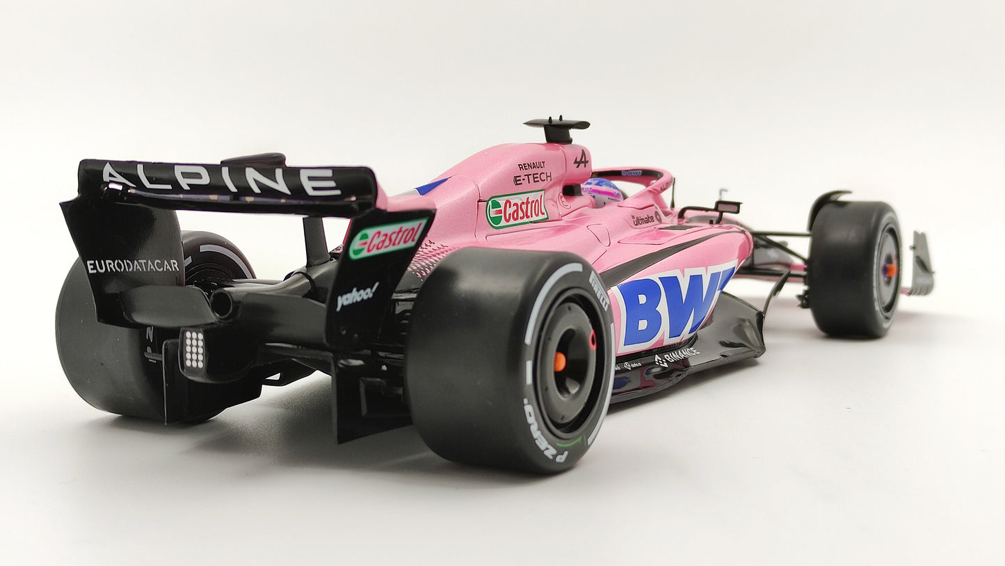 Solido Alpine F1 A522 Renault Fernando Alonso 2022 Bahrain GP 1/18 S1808801