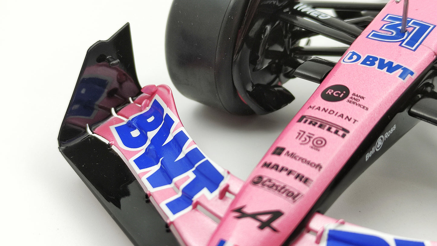 Solido Alpine F1 A522 Renault Esteban Ocon 2022 Saudi GP 1/18 S1808802