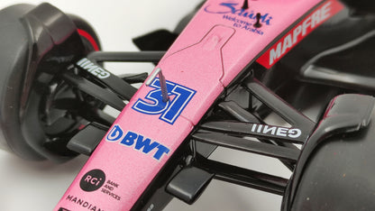 Solido Alpine F1 A522 Renault Esteban Ocon 2022 Saudi GP 1/18 S1808802