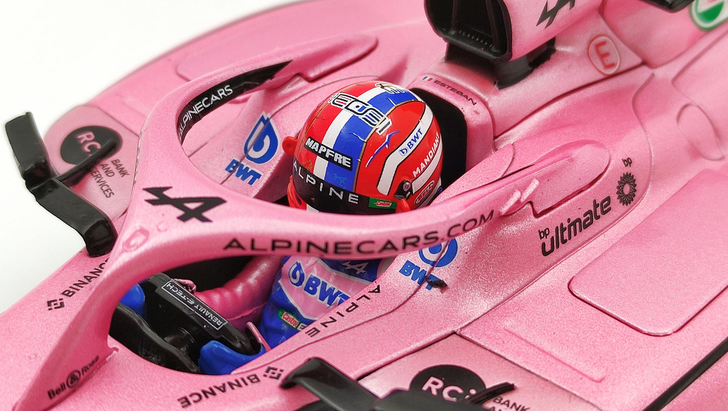 Solido Alpine F1 A522 Renault Esteban Ocon 2022 Saudi GP 1/18 S1808802