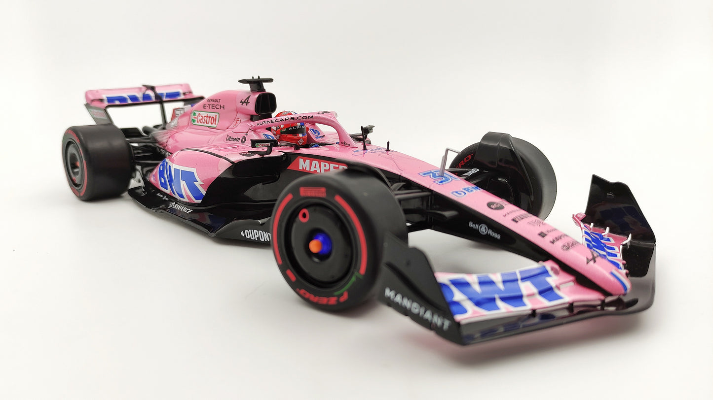 Solido Alpine F1 A522 Renault Esteban Ocon 2022 Saudi GP 1/18 S1808802