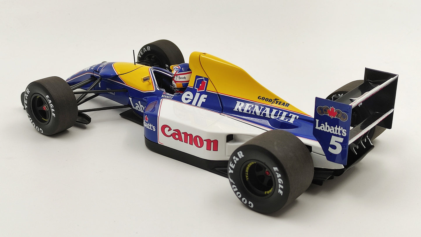 Minichamps Williams Renault FW14B Nigel Mansell F1 World Champion 1992 1/18 110920005