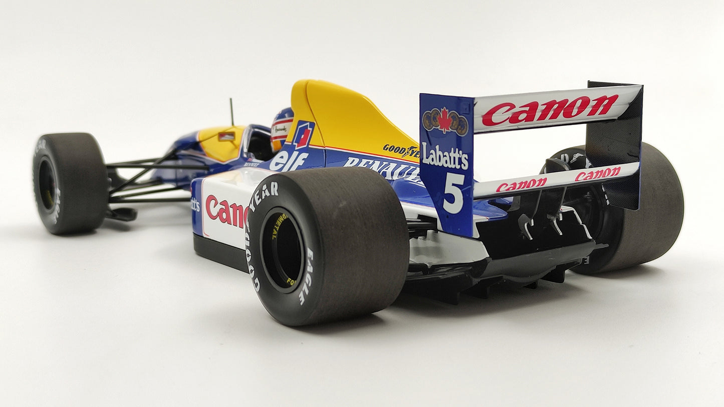 Minichamps Williams Renault FW14B Nigel Mansell F1 World Champion 1992 1/18 110920005