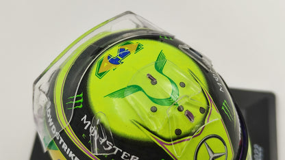 Spark Bell Helmet Lewis Hamilton AMG Mercedes F1 Brazilian GP 2022 1/5 S5HF085