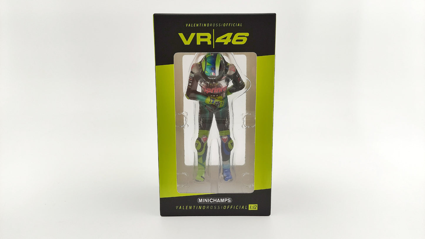 Minichamps Moto GP Figurine Last Ride Valentino Rossi 1/12 Valencia 2021