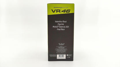 Minichamps Moto GP Figurine Last Ride Valentino Rossi 1/12 Valencia 2021