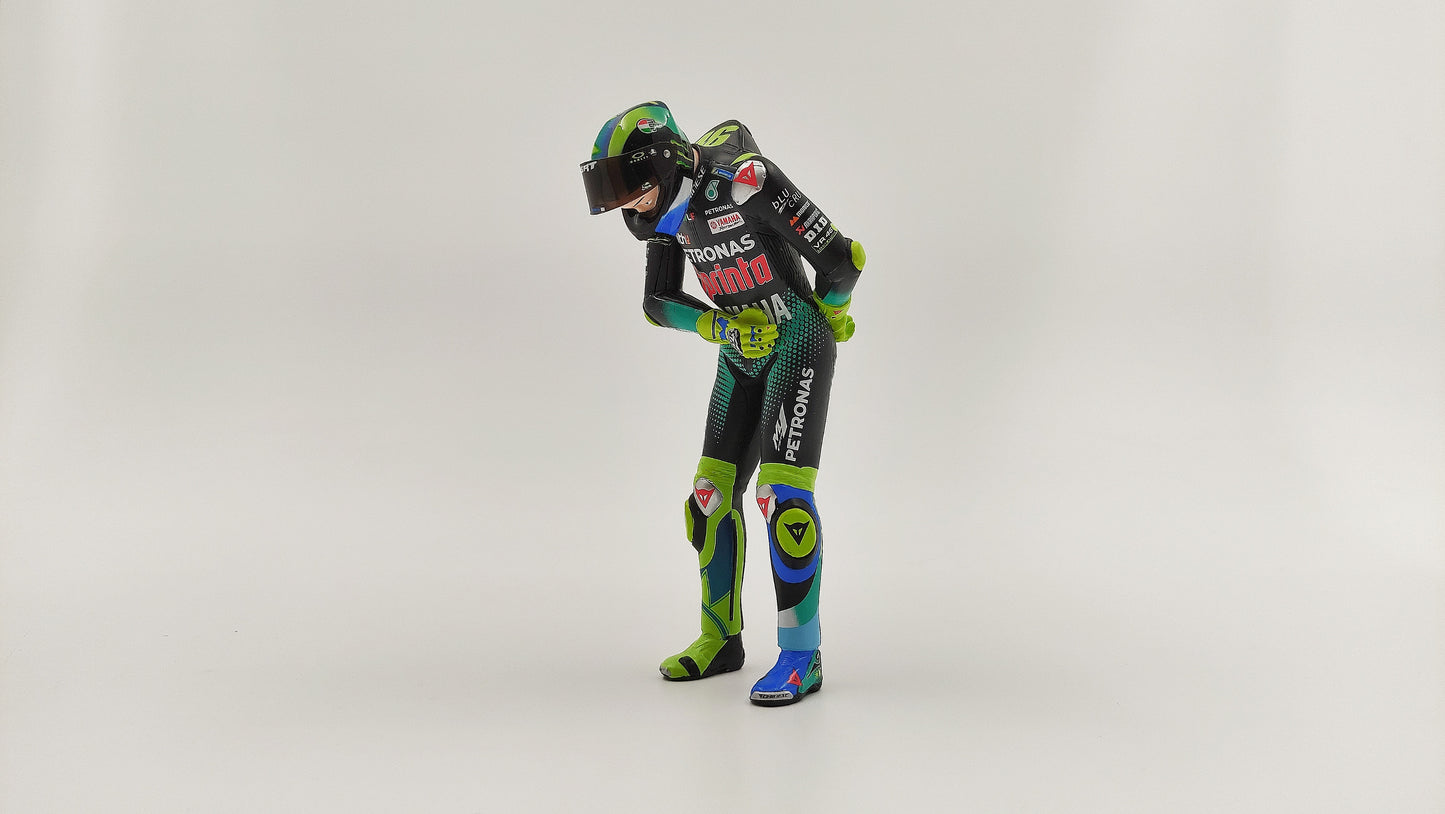 Minichamps Moto GP Figurine Last Ride Valentino Rossi 1/12 Valencia 2021
