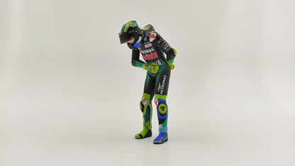 Minichamps Moto GP Figurine Last Ride Valentino Rossi 1/12 Valencia 2021