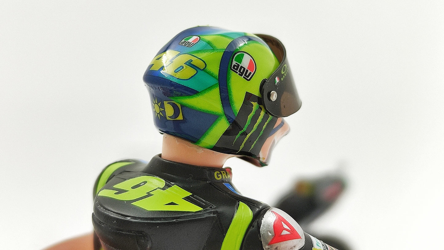 Minichamps Moto GP Figurine Last Ride Valentino Rossi 1/12 Valencia 2021