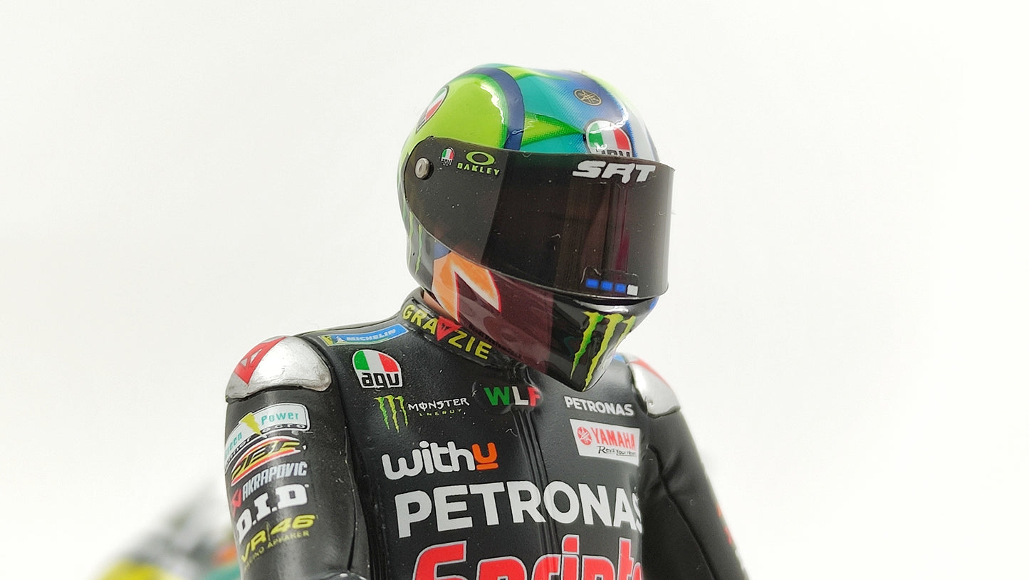 Minichamps Moto GP Figurine Last Ride Valentino Rossi 1/12 Valencia 2021
