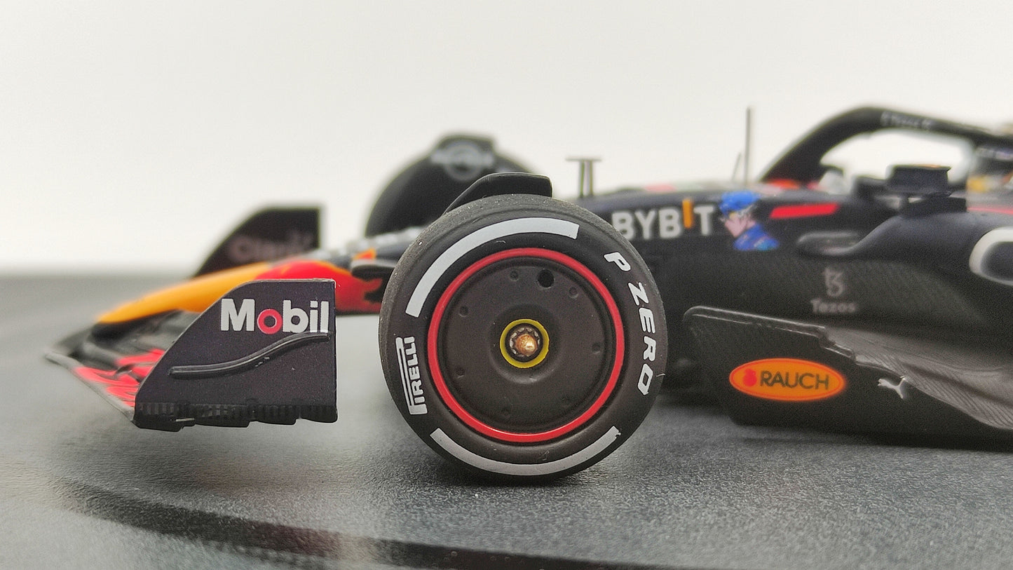 Spark Red Bull RB18 Max Verstappen Winner Abu Dhabi GP 2022 F1 Worldchampion 1/43 S8553