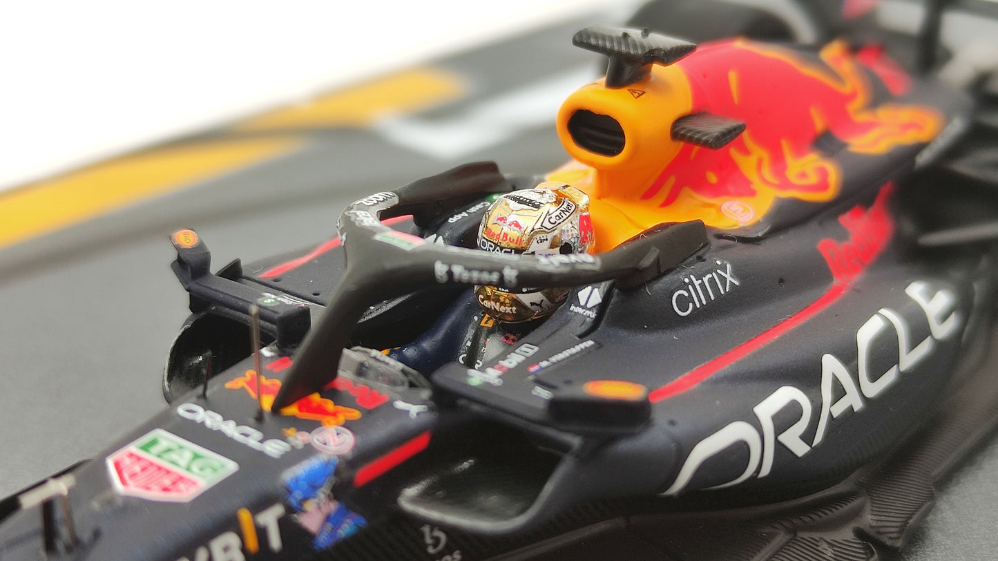 Spark Red Bull RB18 Max Verstappen Winner Abu Dhabi GP 2022 F1 Worldchampion 1/43 S8553