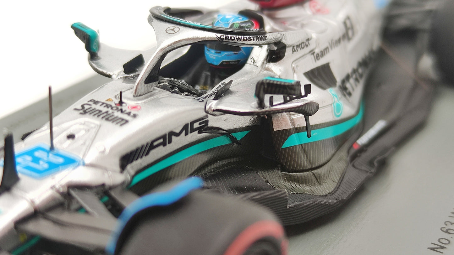Spark AMG Mercedes F1 W13 George Russell First Win Brazilian GP 2022 F1 1/43 S8557