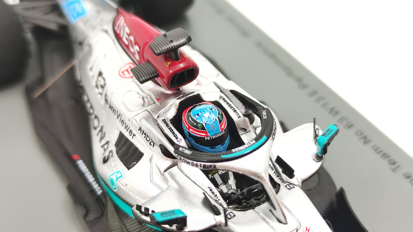 Spark AMG Mercedes F1 W13 George Russell First Win Brazilian GP 2022 F1 1/43 S8557