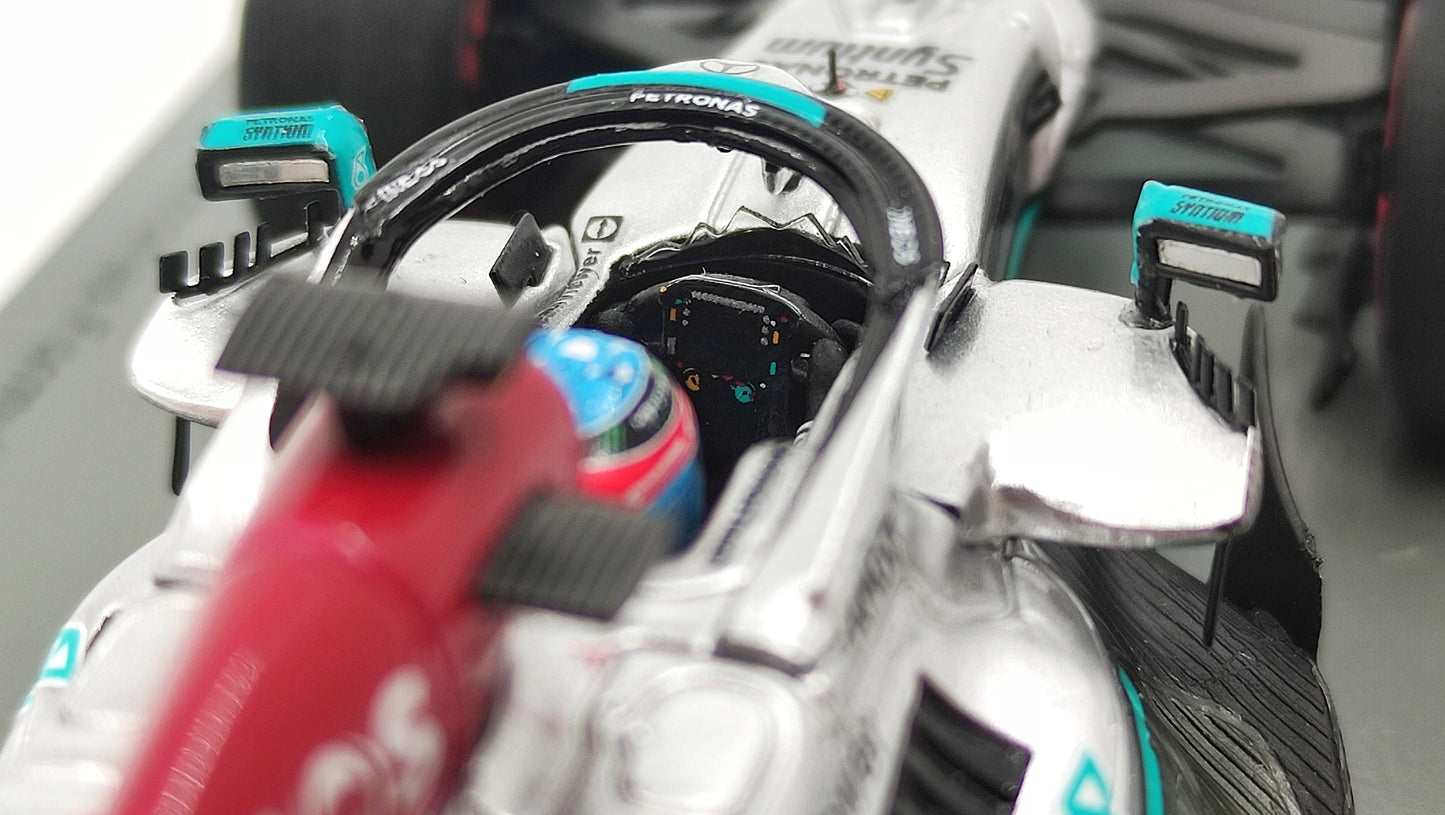 Spark AMG Mercedes F1 W13 George Russell First Win Brazilian GP 2022 F1 1/43 S8557
