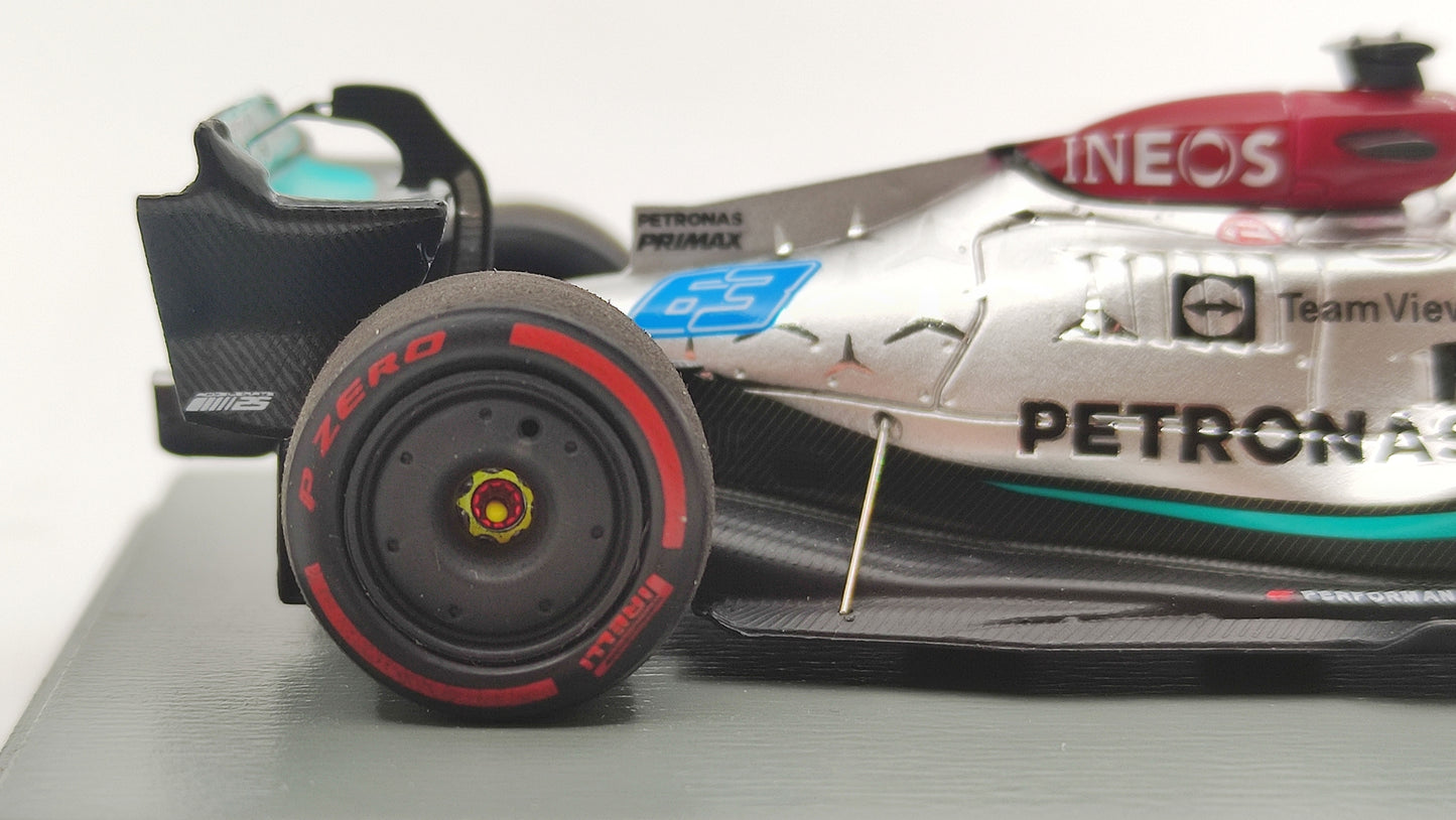 Spark AMG Mercedes F1 W13 George Russell First Win Brazilian GP 2022 F1 1/43 S8557