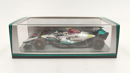Spark AMG Mercedes F1 W13 Lewis Hamilton Brazilian GP 2022 F1 1/43 S8556