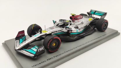 Spark AMG Mercedes F1 W13 Lewis Hamilton Brazilian GP 2022 F1 1/43 S8556