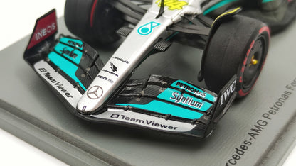 Spark AMG Mercedes F1 W13 Lewis Hamilton Brazilian GP 2022 F1 1/43 S8556