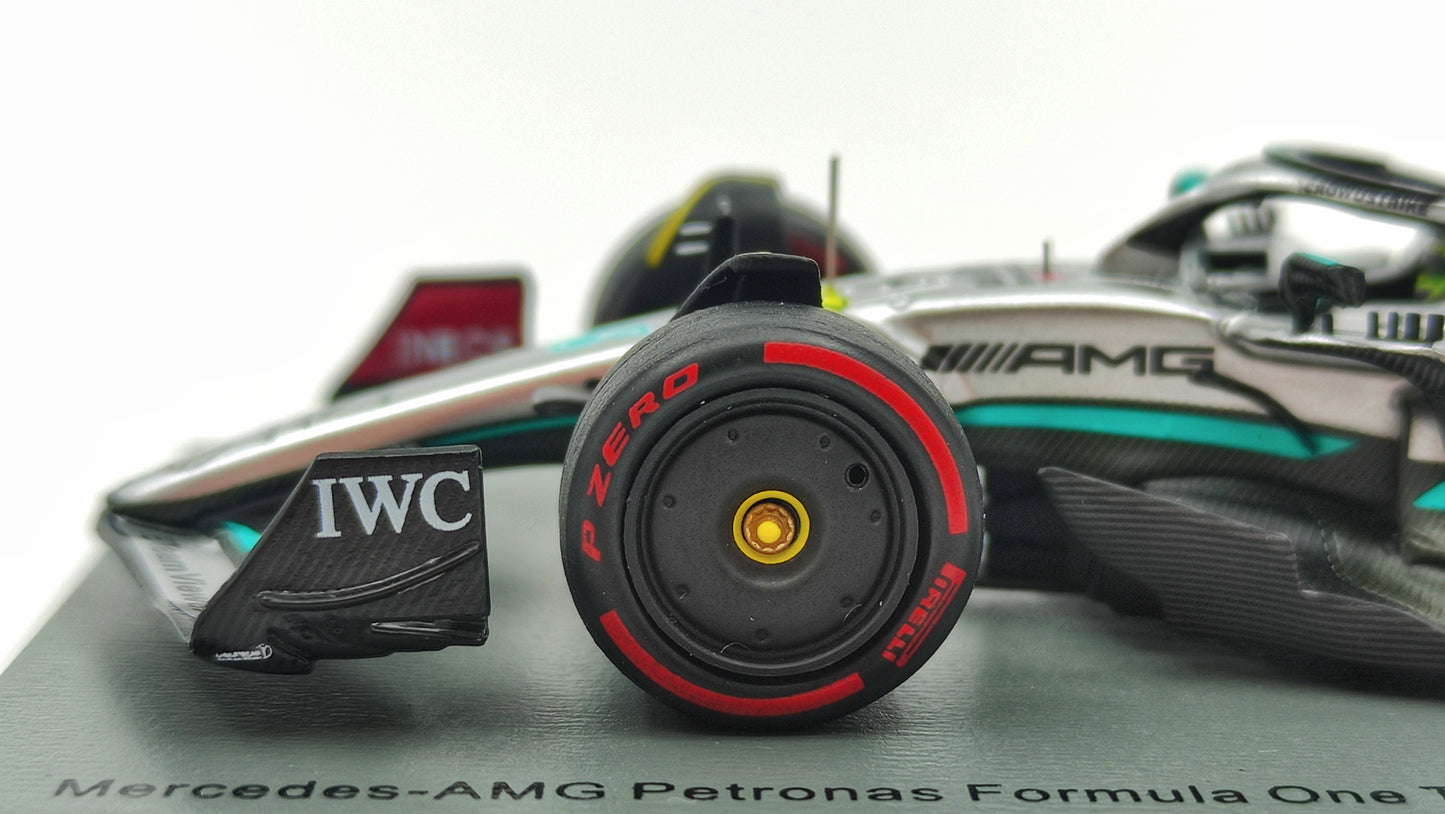 Spark AMG Mercedes F1 W13 Lewis Hamilton Brazilian GP 2022 F1 1/43 S8556
