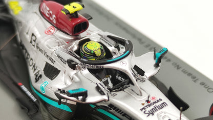 Spark AMG Mercedes F1 W13 Lewis Hamilton Brazilian GP 2022 F1 1/43 S8556