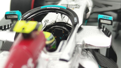 Spark AMG Mercedes F1 W13 Lewis Hamilton Brazilian GP 2022 F1 1/43 S8556