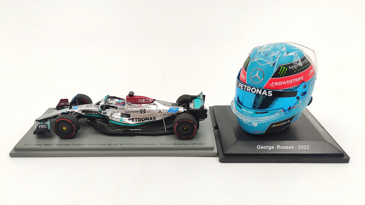 Spark AMG Mercedes F1 W13 George Russell First Win Brazilian GP 2022 F1 1/43 S8557