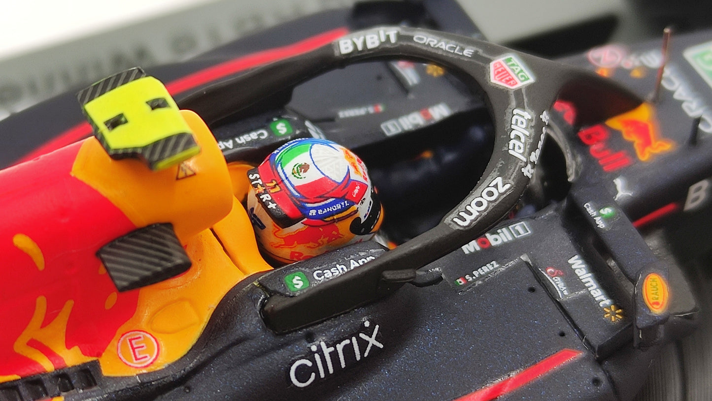 Spark Red Bull RB18 Sergio Perez Winner Singapore GP 2022 F1 1/43 S8560