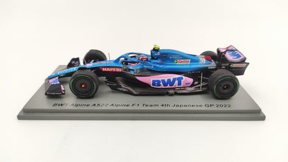 Spark Alpine F1 A522 Esteban Ocon Japanese GP 2022 F1 1/43 S8558