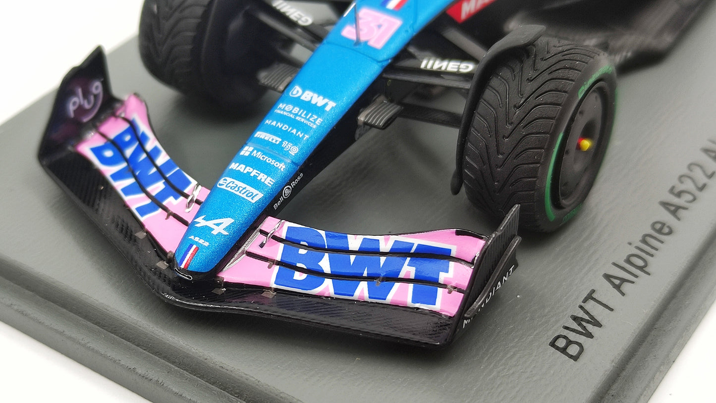 Spark Alpine F1 A522 Esteban Ocon Japanese GP 2022 F1 1/43 S8558