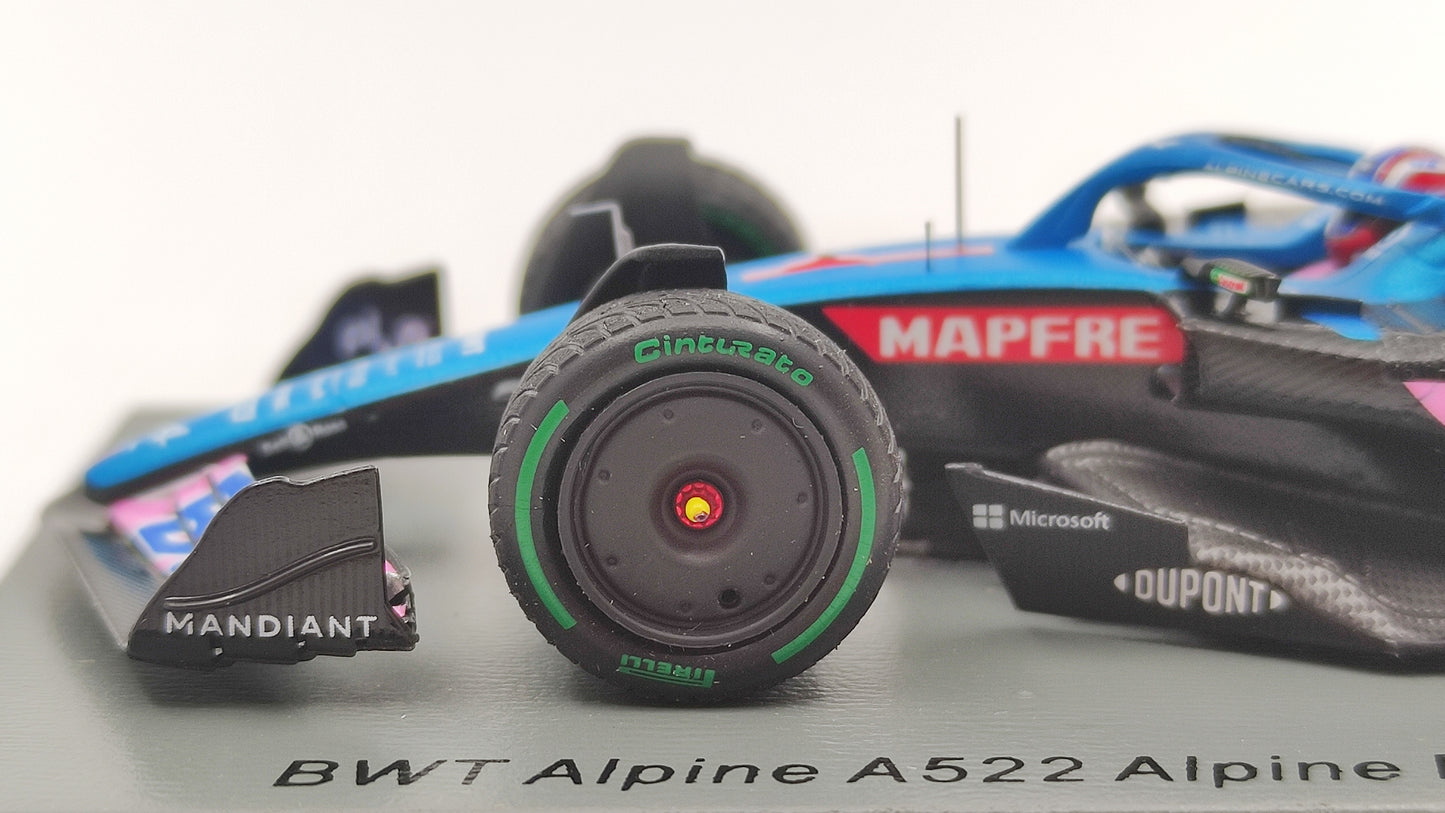 Spark Alpine F1 A522 Esteban Ocon Japanese GP 2022 F1 1/43 S8558