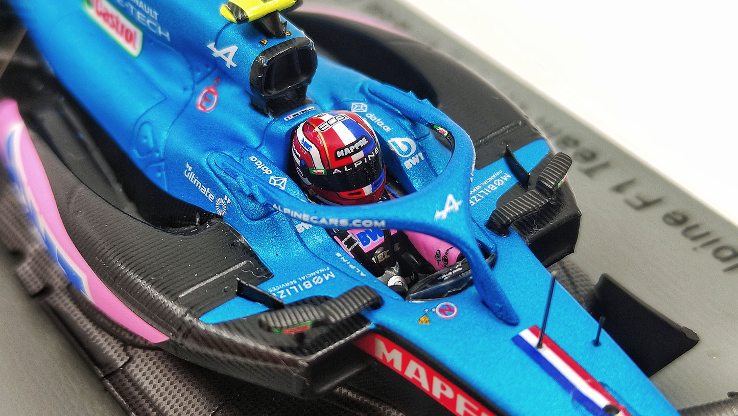 Spark Alpine F1 A522 Esteban Ocon Japanese GP 2022 F1 1/43 S8558